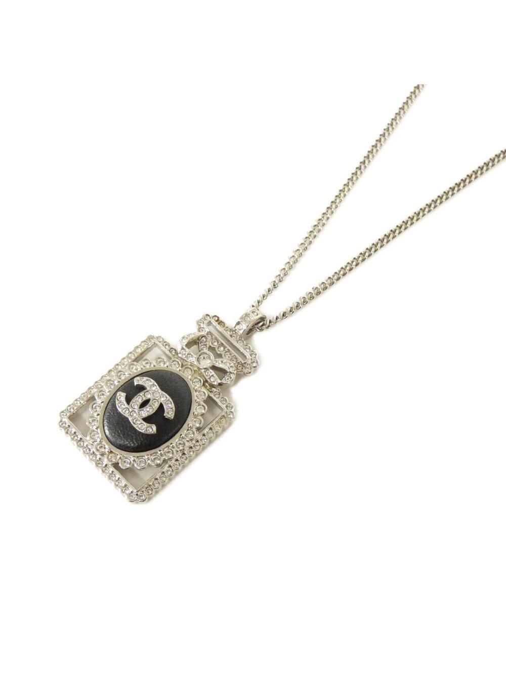 Chanel Pendant Necklace Leather And #287825C16B